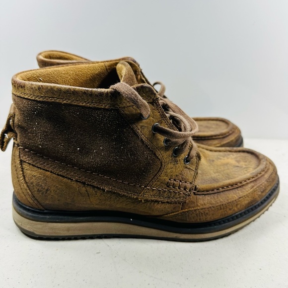 Ariat Lookout Brown Suede Chukka Ankle Boots Men Size US 10EE Wide 10014153 main image 7